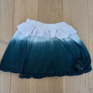 CHASER Stylish Ombre Skirt with Ruffle Hem